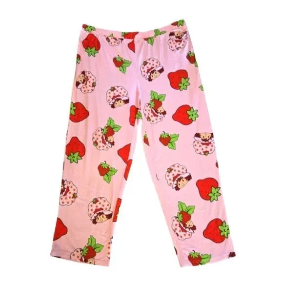 EC STRAWBERRY SHORTCAKE PAJAMA/LOUNGE PANTS W/POCKETS SZ.2X - Picture 1 of 4
